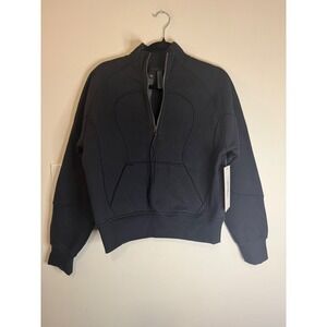 Lululemon SLNSH Cotton Fleece Relaxed Half Zip Sweatshirt Size S NWT $188 MSRP